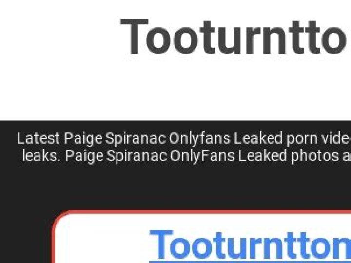 Tooturnttony Onlyfans Leaked News, Wiki, Bio, Net worth, Age